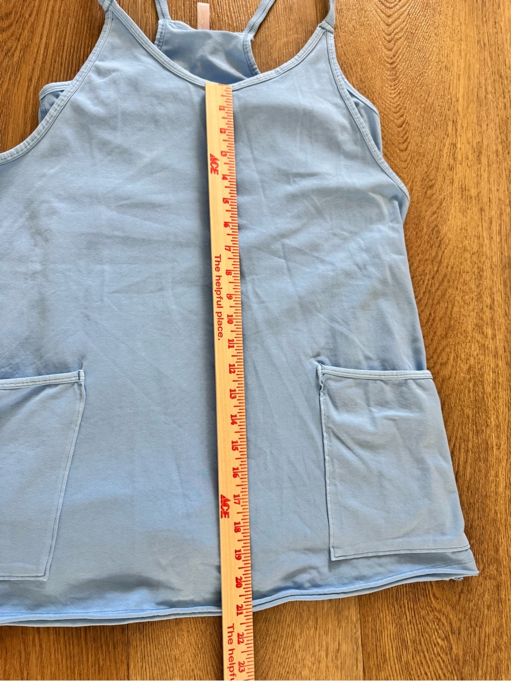 Free People Hot Shot Mini Dress Baby Blue Medium - Picture 4 of 7